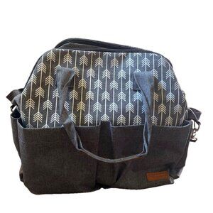 Lekebaby Large Diaper Tote Bag